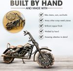 Handmade Metal Motorcycle Model – Unique Motorcycle Rider Gift, Collectible for Motorcycle Enthusiasts - Image 2